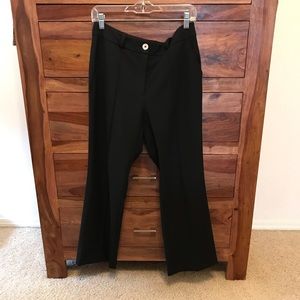 WHBM black ankle trouser